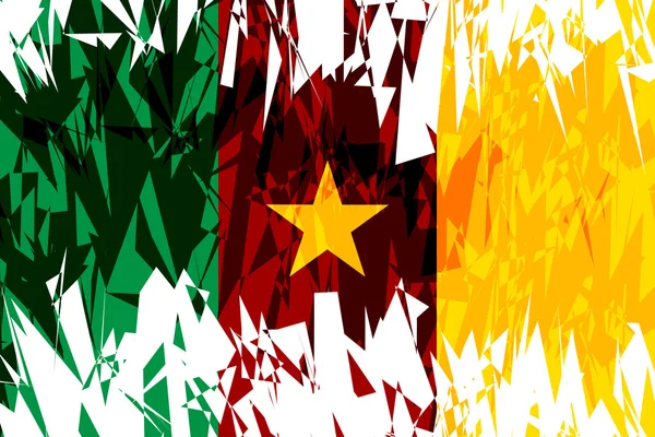 Σημαία του Καμερούν. — Διανυσματικό Αρχείο