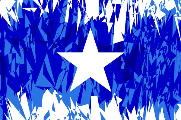 Flagge Somalias. — Stockvektor