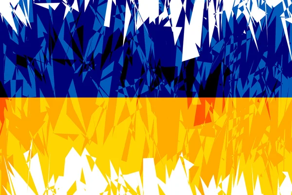 Flag of Ukraine. — Stock Vector