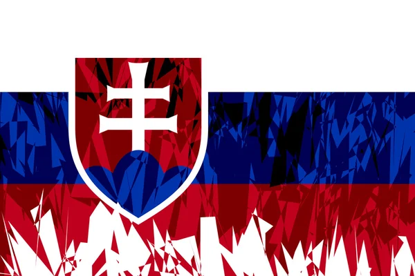 Flag of Slovakia. — Stock Vector