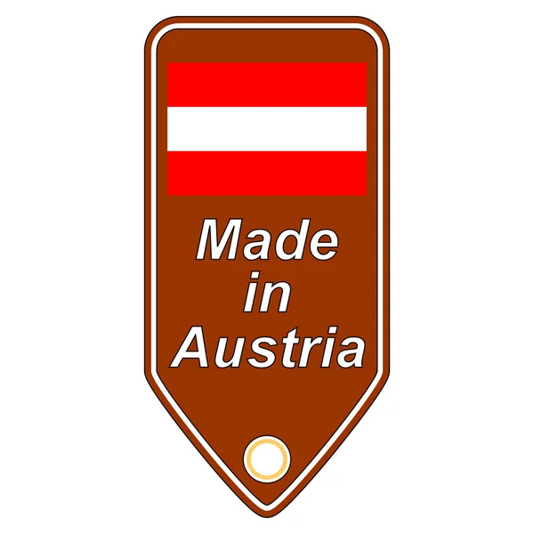 Сделано в Австрии . — стоковый вектор