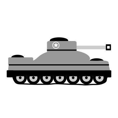 Beyaz Panzer simgesini.