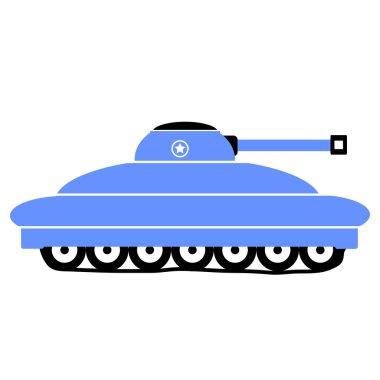 Beyaz Panzer simgesini.