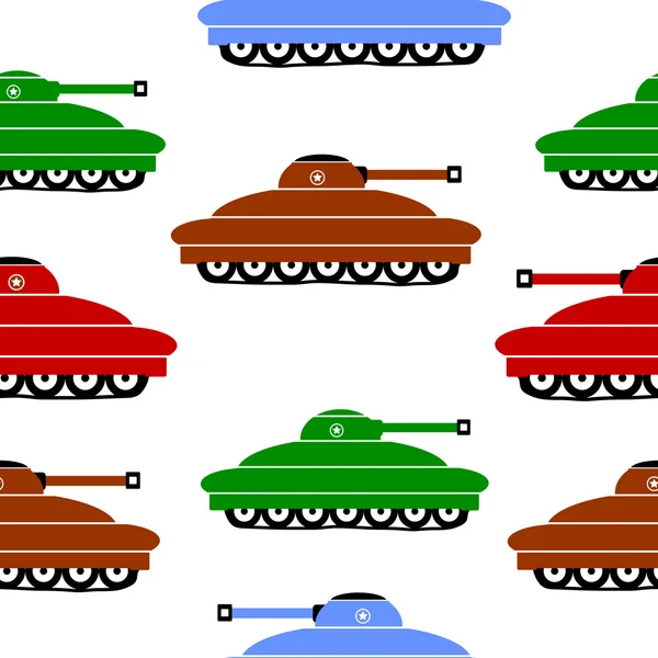 Iconos Panzer en blanco . — Archivo Imágenes Vectoriales