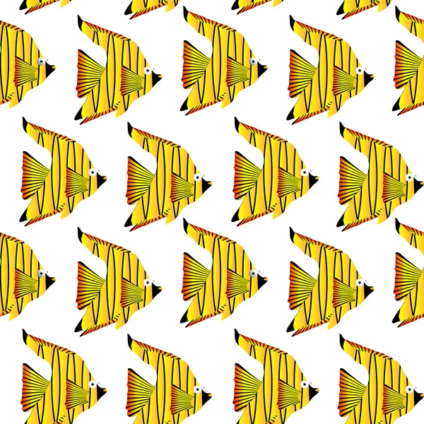 Trópusi hal. Varrat nélküli mintát. — Stock Fotó