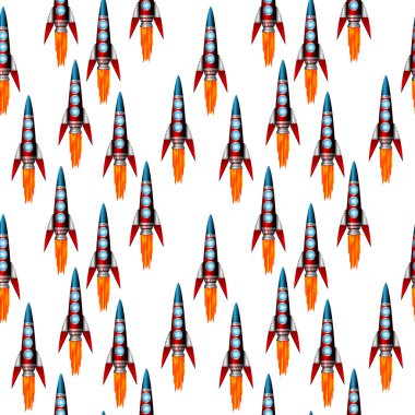 kırmızı roket başlatma.