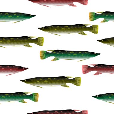 Pike seamless modeli.