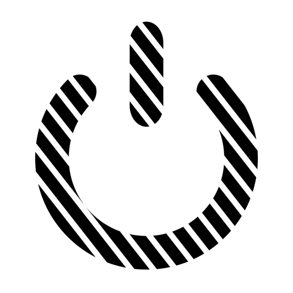 Strömbrytaren symbol. — Stock vektor
