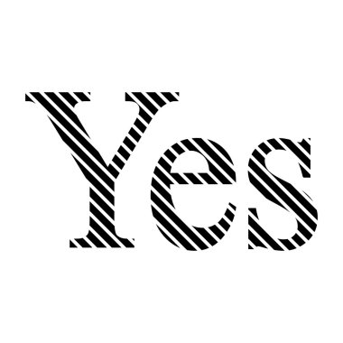 Evet beyaz üzerinde oturum.