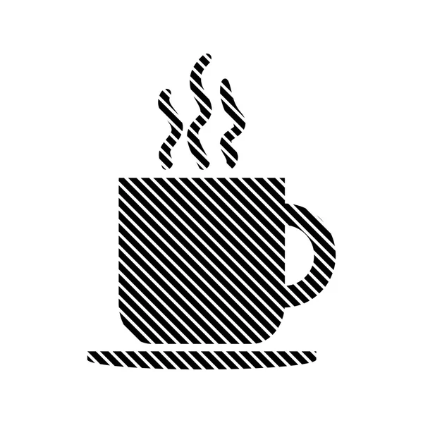 Znak filiżanka kawy. — Wektor stockowy