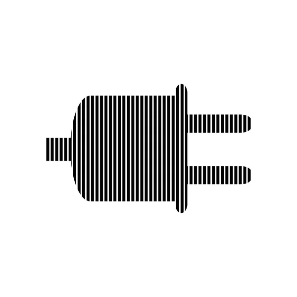 Señal de cable de alimentación . — Archivo Imágenes Vectoriales