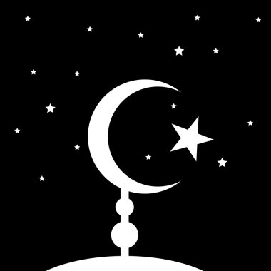 Geceleri İslam'ın sembolü.