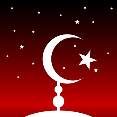 Geceleri İslam'ın sembolü.