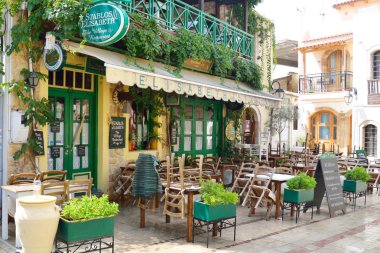 Restoran Malia eski kesiminde.