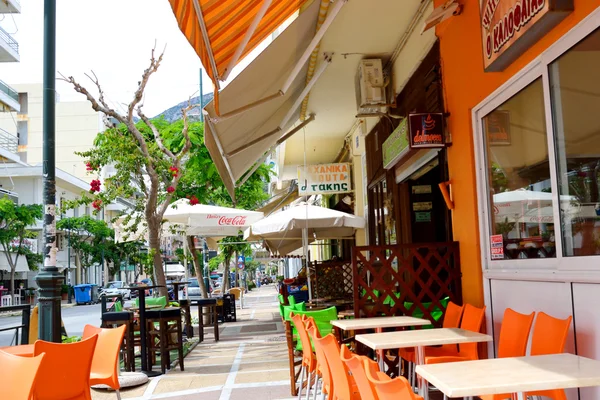 Straße in Loutraki. — Stockfoto