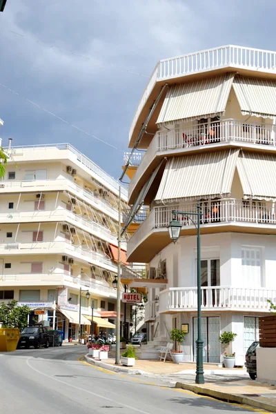 Rua em Loutraki . — Fotografia de Stock