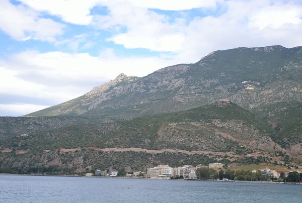 Monte Geroneya perto de Loutraki . — Fotografia de Stock