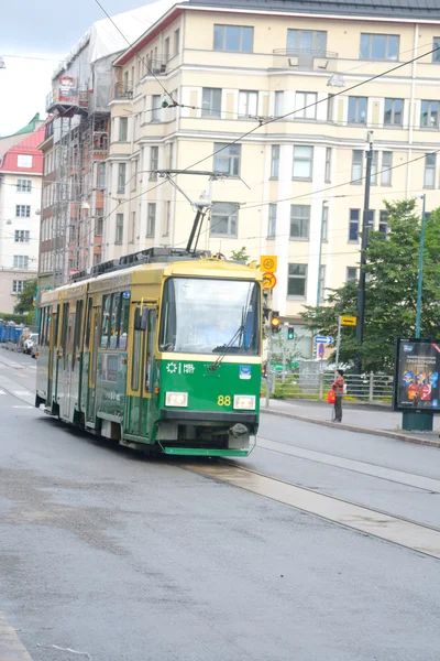 Transport publiczny w Helsinkach. — Zdjęcie stockowe