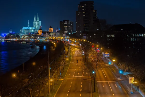 Bridge and the Dom of Cologne — Stock Photo, Image