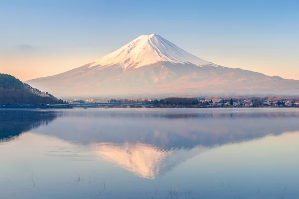 Mt fuji am frühen Morgen — Stockfoto