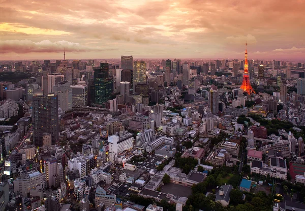 Tokyo toren in het Japans — Stockfoto