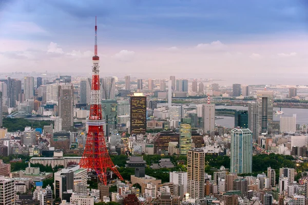 Tokyo věž v Japonsku — Stock fotografie