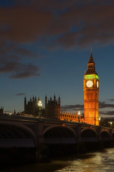Big Ben London Anglia Egyesült Királyság: — Stock Fotó