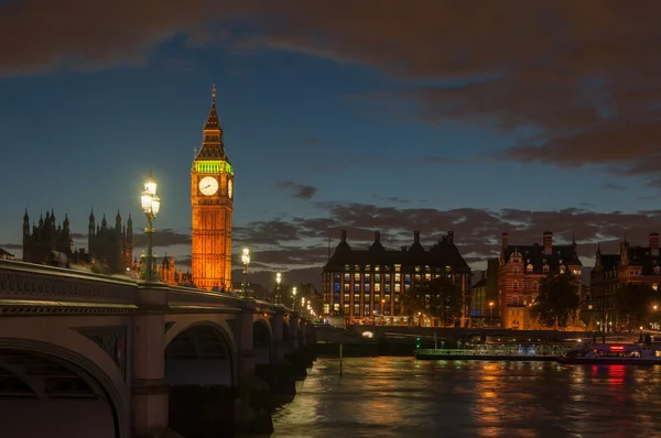 Big Ben London Anglia Egyesült Királyság: — Stock Fotó