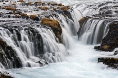 Bruarfoss şelale, İzlanda