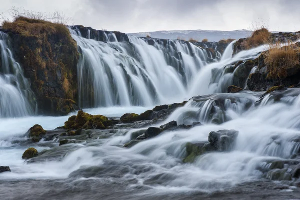 Bruarfoss καταρράκτη, Ισλανδία — Φωτογραφία Αρχείου