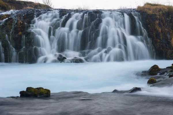 Водопад Бруарфосс — стоковое фото