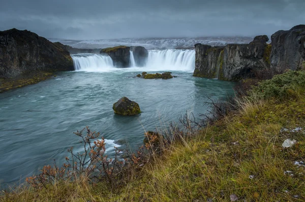 Godafoss, на півночі Ісландії — стокове фото