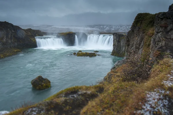 Godafoss, на півночі Ісландії — стокове фото