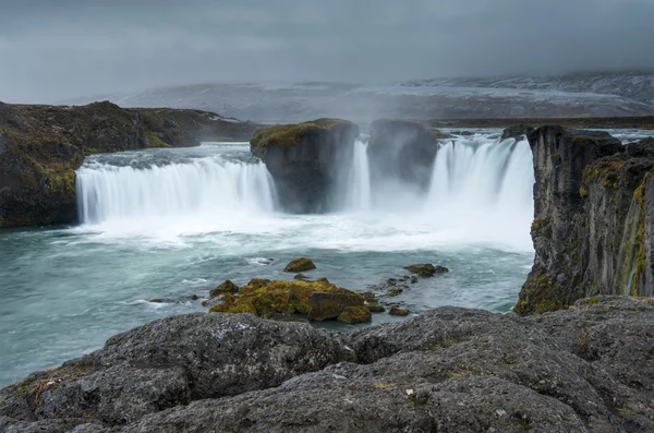 GODAFOSS, βόρεια Ισλανδία — Φωτογραφία Αρχείου