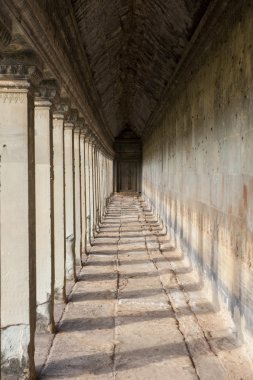 Antik koridor vasıl angkor wat 
