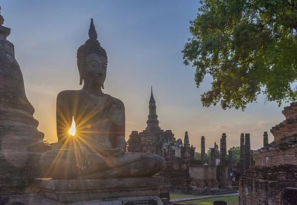 Sukothai Tarih Parkı, unesco dünya mirası — Stok fotoğraf