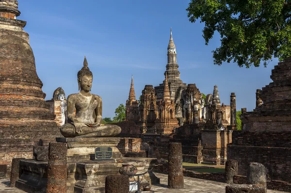 Sukothai Tarih Parkı, unesco dünya mirası — Stok fotoğraf