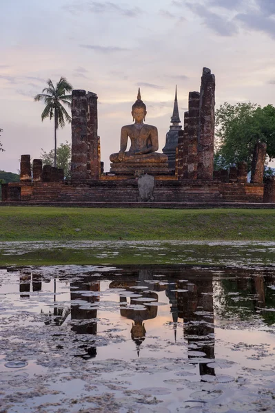 Sukothai historische park, unesco werelderfgoed — Stockfoto