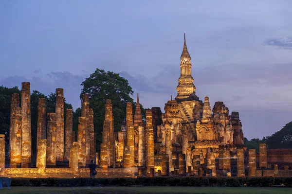 Parco storico di Sukothai, patrimonio mondiale dell'Unesco — Foto Stock