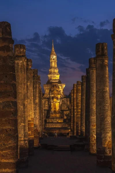 Parco storico di Sukothai, patrimonio mondiale dell'Unesco — Foto Stock