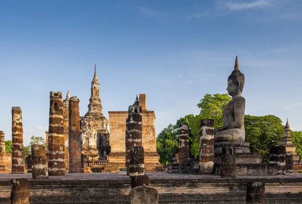 Sukothai Tarih Parkı, unesco dünya mirası — Stok fotoğraf