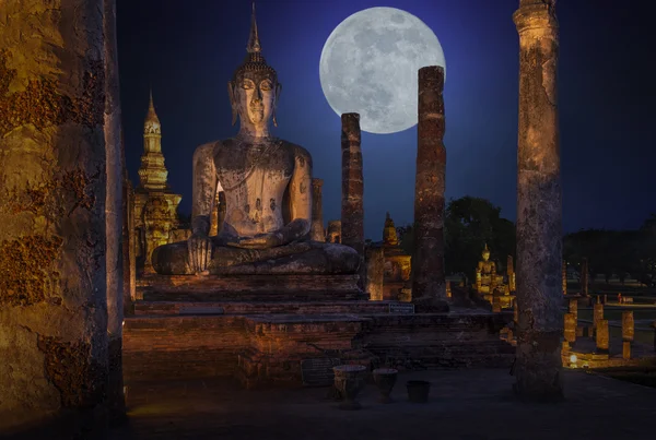 Sukothai Tarih Parkı, unesco dünya mirası — Stok fotoğraf