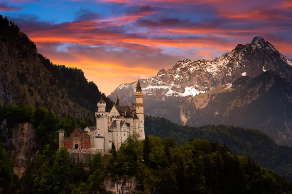 Slottet neuschwanstein — Stockfoto