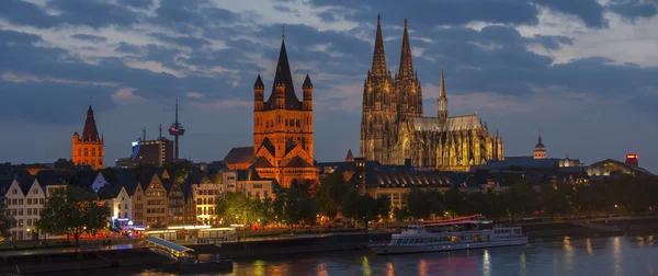 Bridge and the Dom of Cologne — Stock Photo, Image