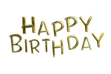 Doğum günü mesajının yüksek çözünürlüklü fotoğrafı, yüksek çözünürlüklü 45MP kamera ile çekildi.