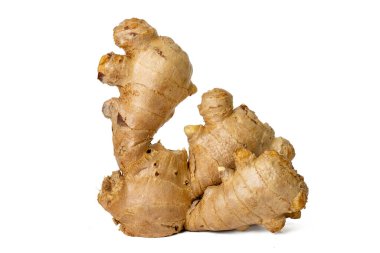 Yüksek çözünürlüklü kamerayla çekilmiş taze taze kızılların fotoğrafı beyaz arka plandaki odaklama tekniğini kullanıyor..