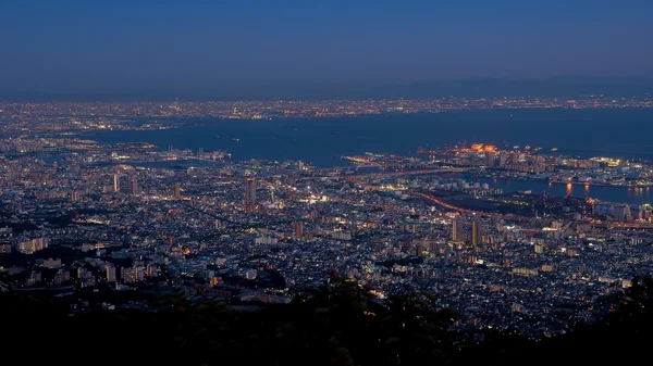 Japan, Kobe, nacht — Stockfoto