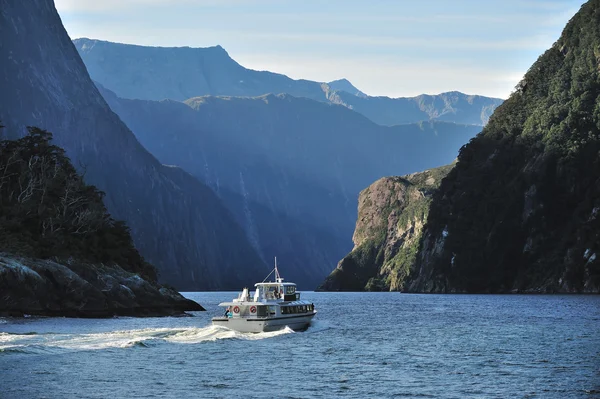 Milford sound, Nowa Zelandia — Zdjęcie stockowe