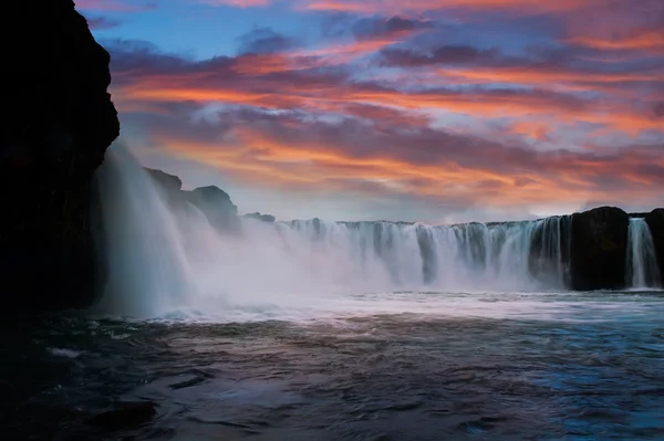 Godafoss cachoeira Norte da Islândia — Fotografia de Stock