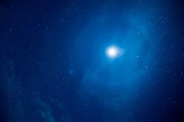Sebuah gambar dari latar belakang bintang terang — Stok Foto